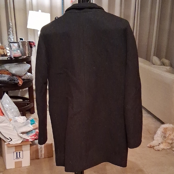 J. Crew Women's Black Pea Coat - Picture 5 of 5